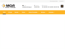 Tablet Screenshot of escolasmga.pt